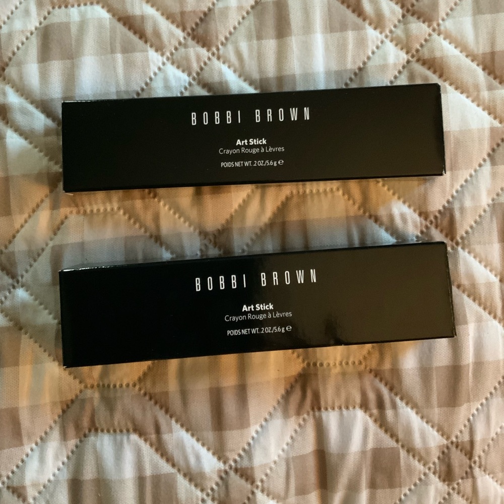 2 New Bobbi Brown Art Stick in Brown Berry